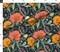 Whimsical Floral Bold Hand Drawn Botanical Garden Modern Florals Tropical Hibiscus Party Spring Summer Statement Orange Pink Green Custom Printed Fabric by Spoonflower Various Fabrics by the Yard or Fat Quarter